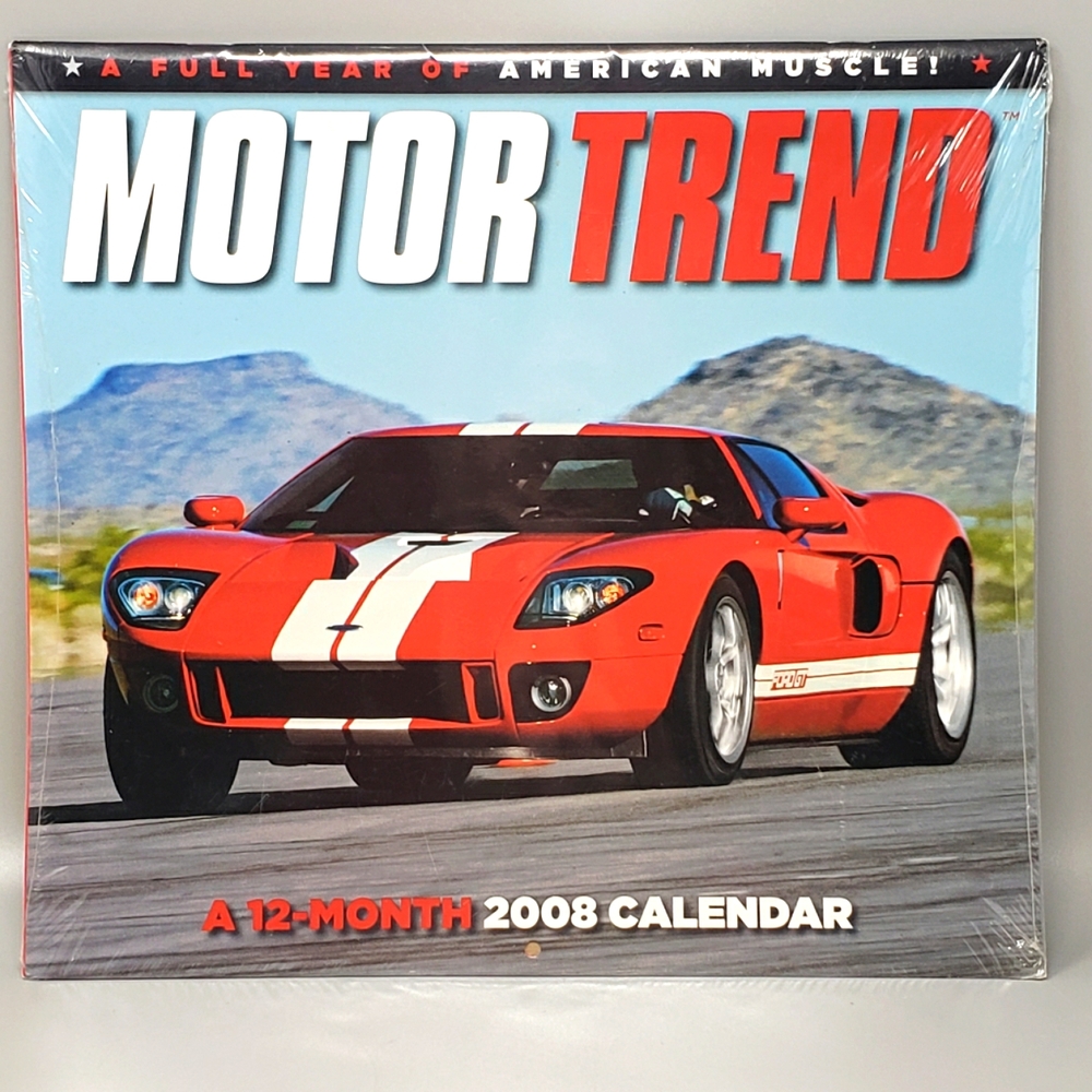 Motor Trend 2008 Calander